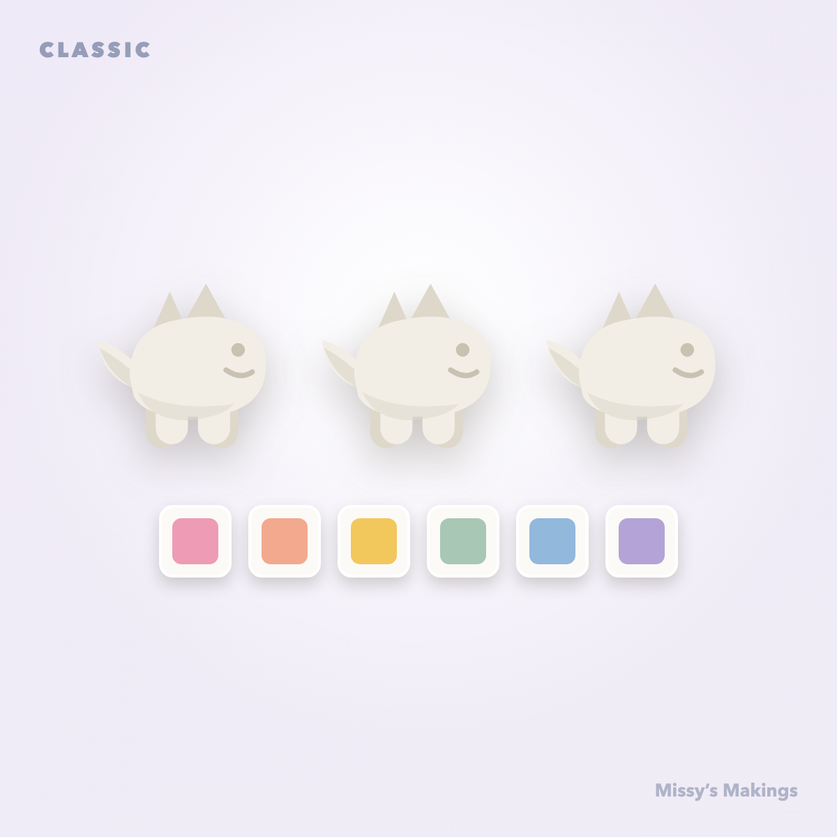 Dinosaur Kit — Classic — placeholder illustration by Kilobytez, to be replaced with Melissa's photography