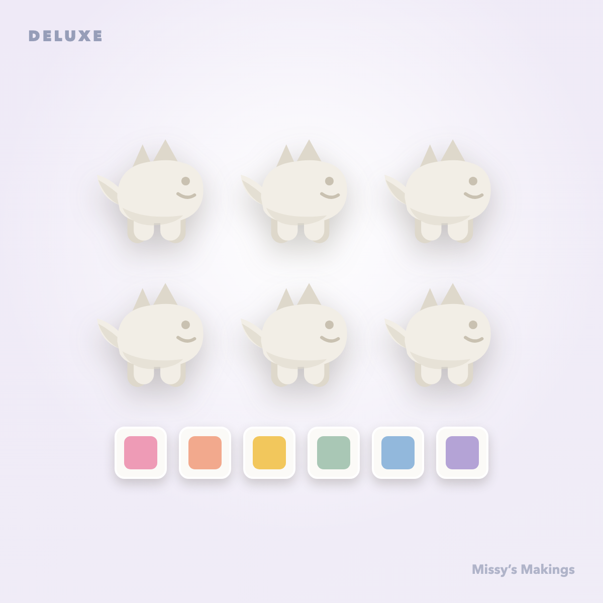 Dinosaur Kit — Deluxe — placeholder illustration by Kilobytez, to be replaced with Melissa's photography