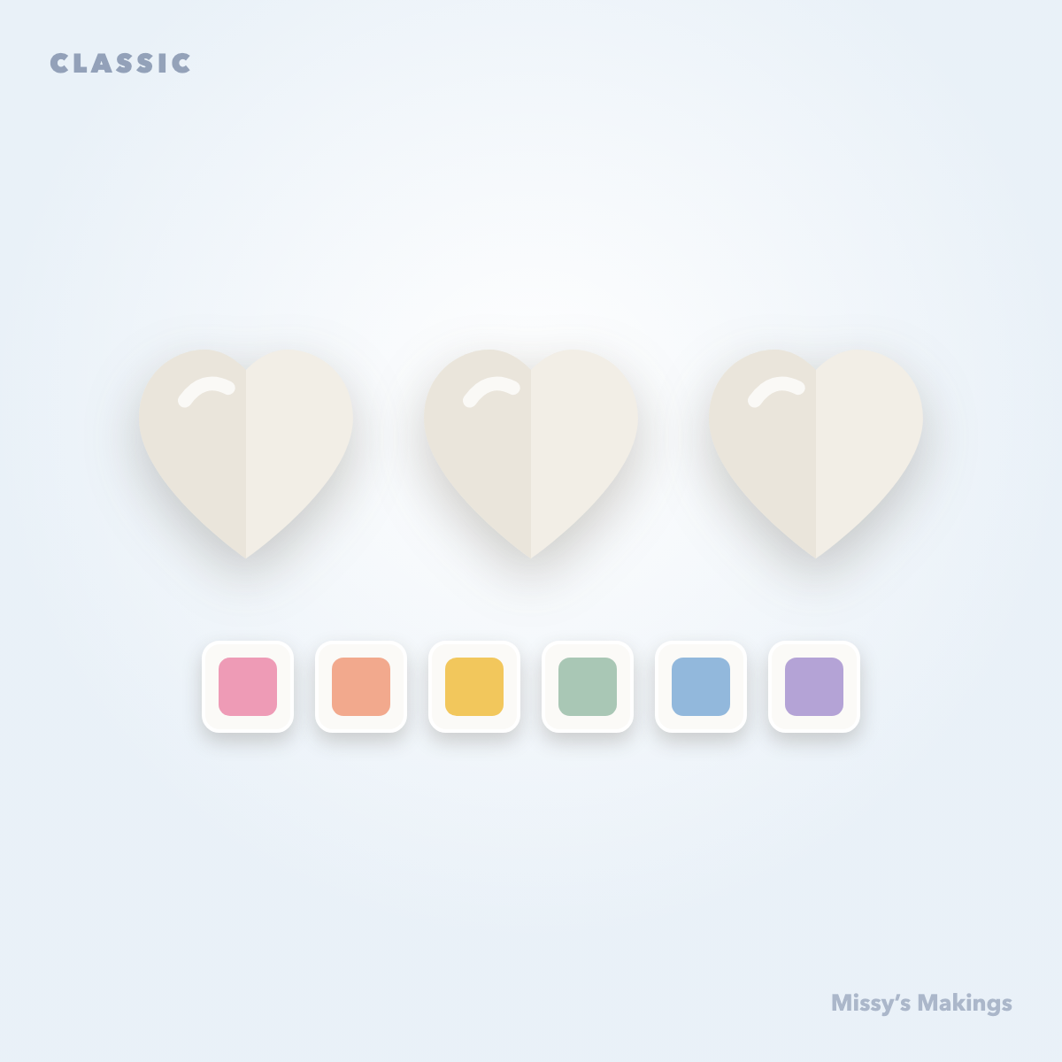 Hearts Kit — Classic — placeholder illustration by Kilobytez, to be replaced with Melissa's photography