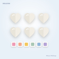 Hearts Kit — Deluxe — placeholder illustration by Kilobytez, to be replaced with Melissa's photography