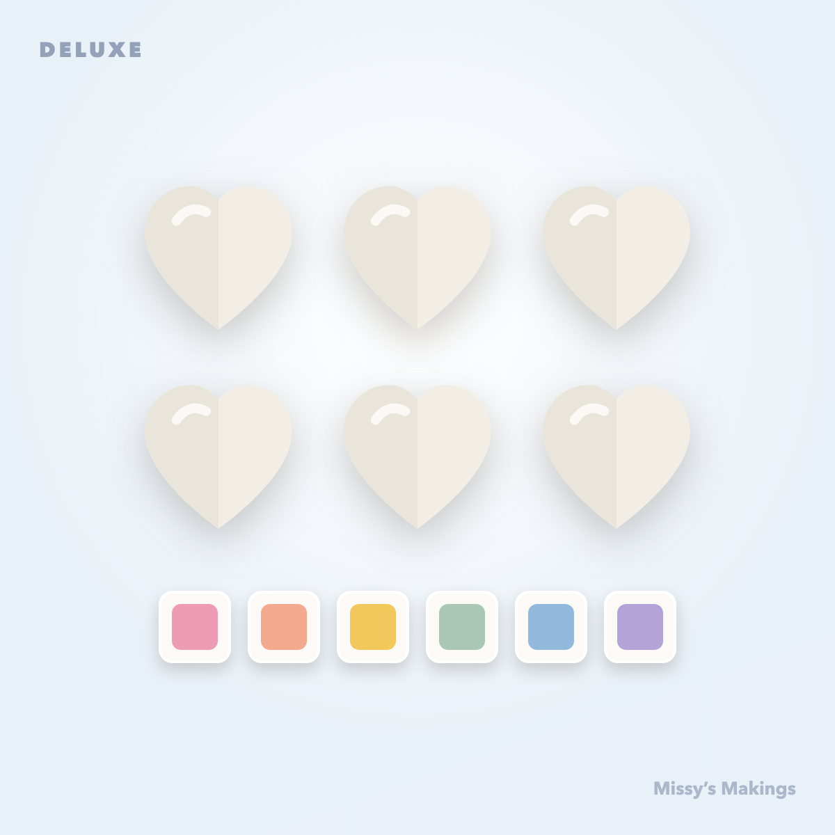 Hearts Kit — Deluxe — placeholder illustration by Kilobytez, to be replaced with Melissa's photography